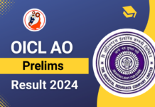 OICL AO Prelims Result 2024 Out, Check OICL AO Prelims Result OICL AO Prelims Result 2024